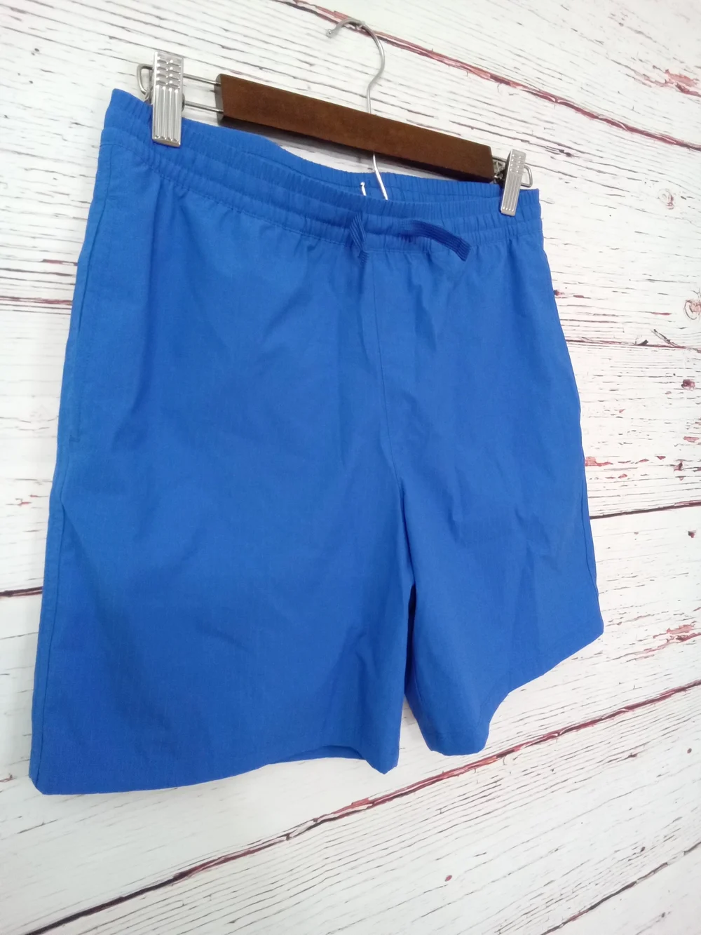 Tek Gear Boys Blue Athletic Shorts L 14/16 Lightweight Active